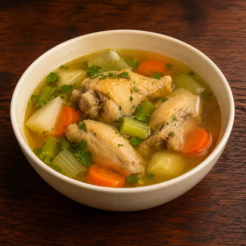 Caldo de pollo