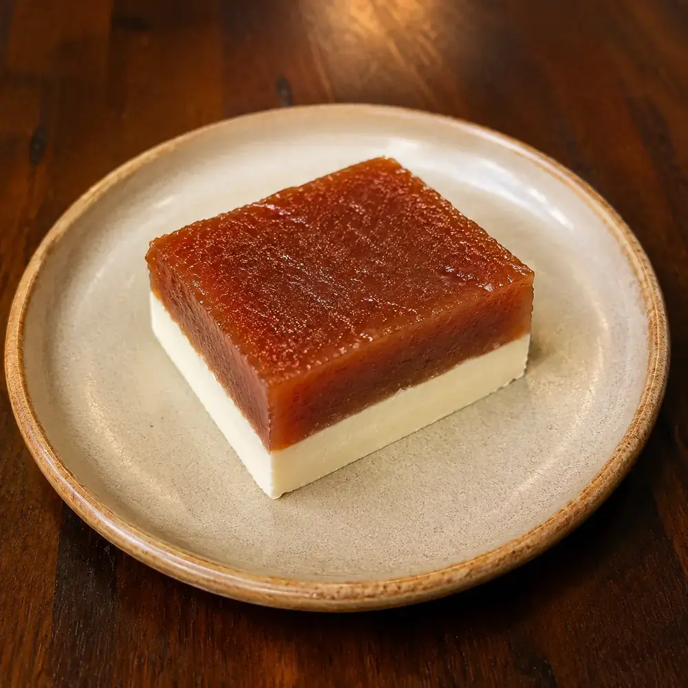 Dulce de batata con queso