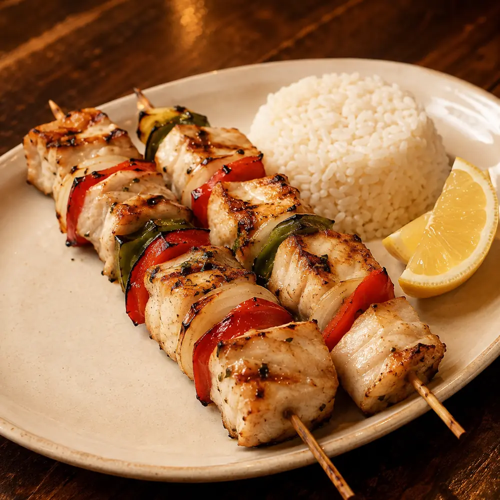 Brochette de surubí