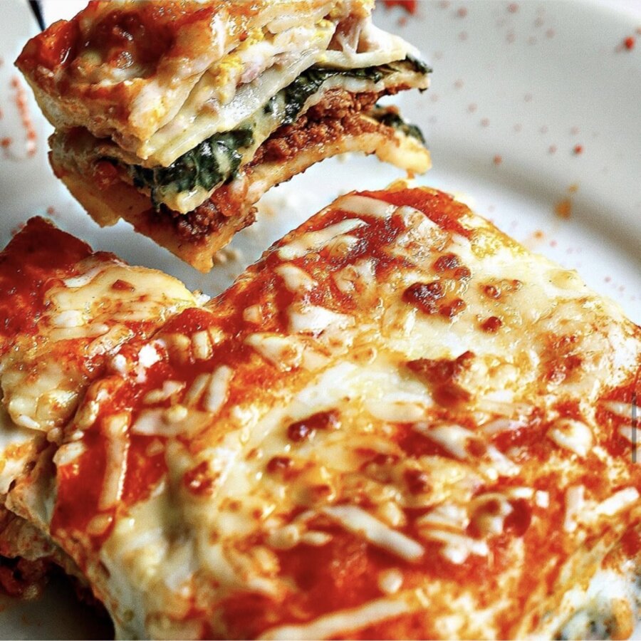 Lasaña mixta