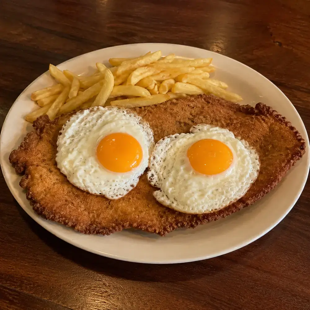 Milanesa de lomo a caballo