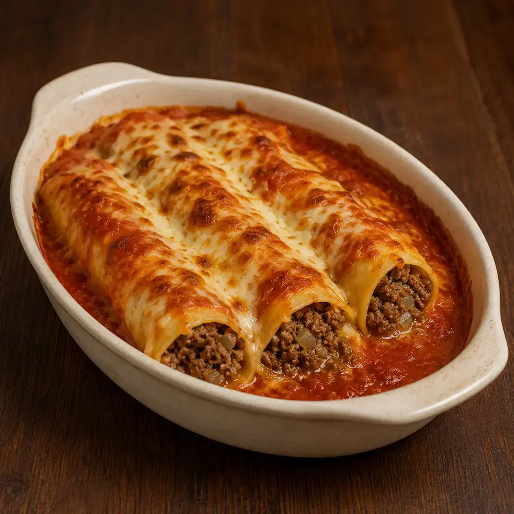 Canelones de carne