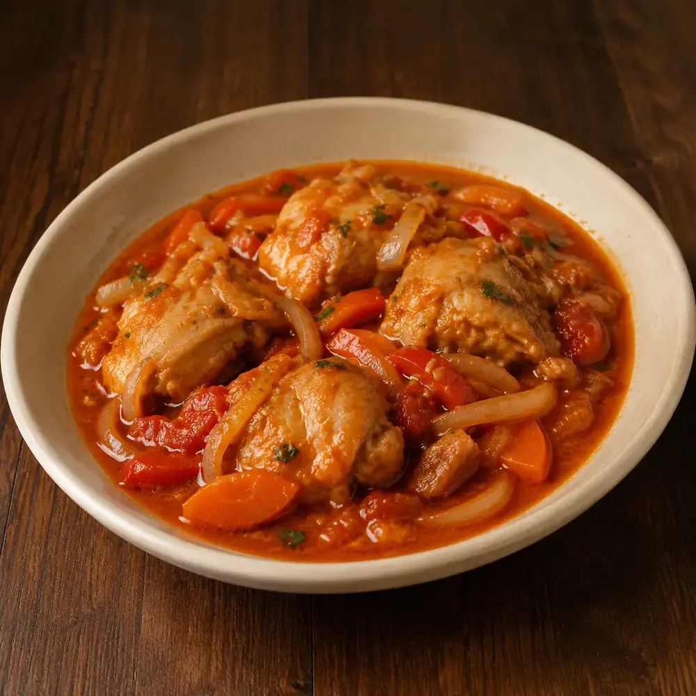 Estofado de pollo solo