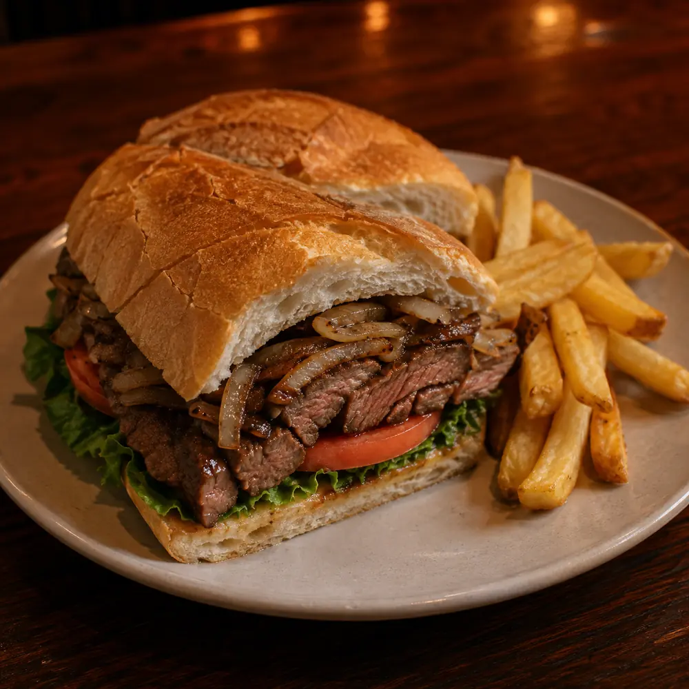 Sándwich de lomito grillé